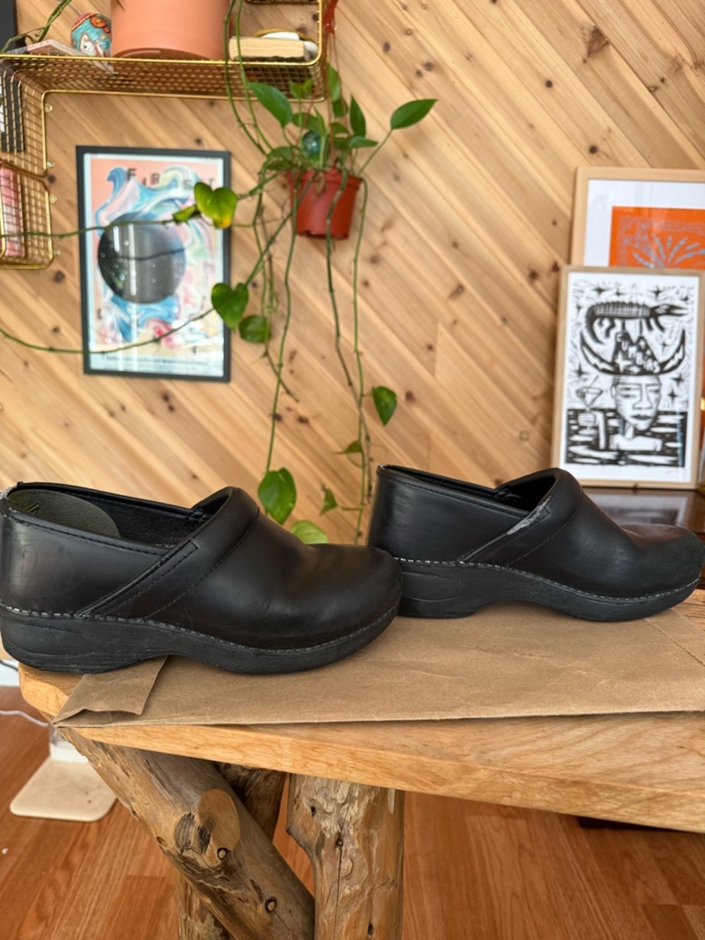 Dansko Black Professional Clogs, XP 2.0